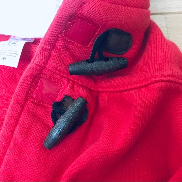 ☀️4 for $25☀️Carters 12 month red button up jacket - Picture 4 of 7